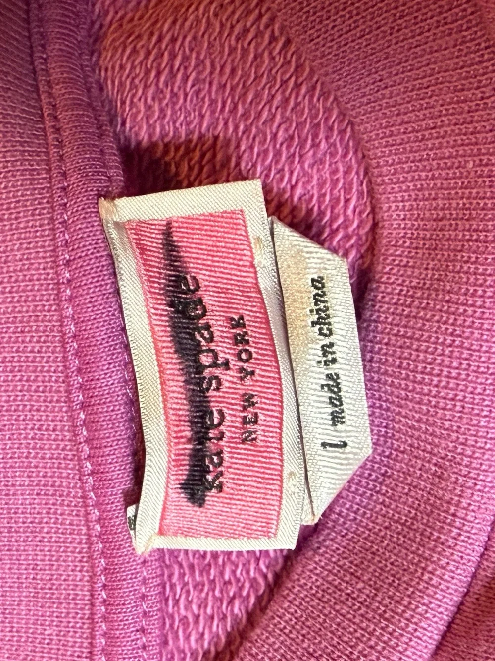 Kate Spade New York Ruffled Sleeve Crewneck Sweater